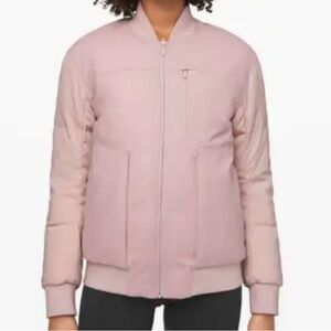 EUC Lululemon reversible winter bomber jacket worn <5 x